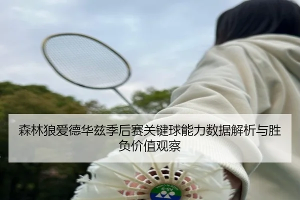 森林狼爱德华兹季后赛关键球能力数据解析与胜负价值观察